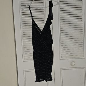 FREE PEOPLE Black Sleepwear Romper